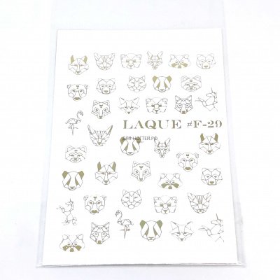 laque f-29 gold | для-ногтей.рф
