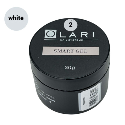 olari гель жесткий, white, белый, 30гр | для-ногтей.рф