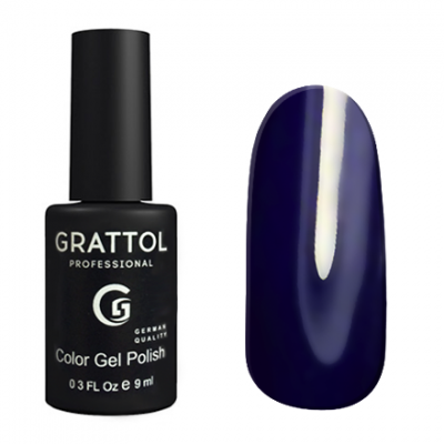 grattol color gel polish dark ultramarine gtc 095 | для-ногтей.рф