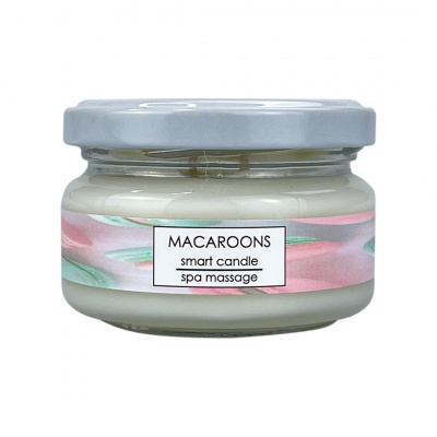 smart macaroons свеча умная для ухода за кожей, 100 мл | для-ногтей.рф