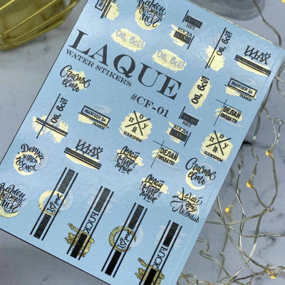 laque cf-01 (gold) | для-ногтей.рф