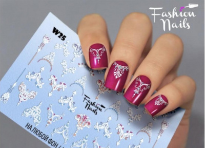 fashion nails w25 | для-ногтей.рф