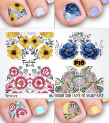 fashion nails p-10 | для-ногтей.рф