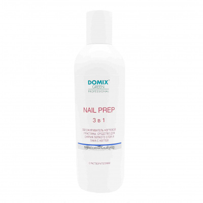 domix nail prep, обезжириватель ногтевой пластины 3 в 1, 500мл | для-ногтей.рф