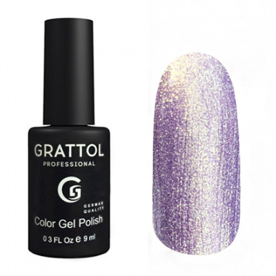 grattol color gel polish lilac golden pearl gtc 157 | для-ногтей.рф