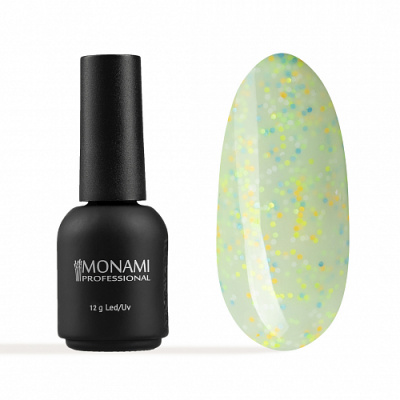 monami, гель-лак lollipop lime, 12 мл | для-ногтей.рф