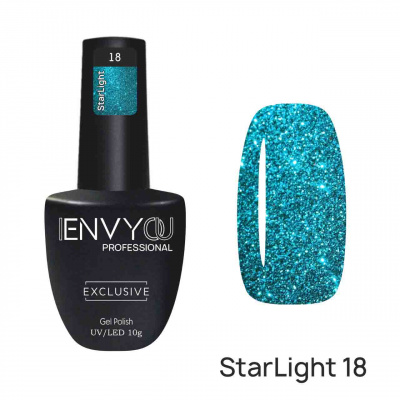 envy starlight, светоотражающий гель-лак №018, 10мл | для-ногтей.рф