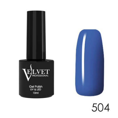 velvet professional №504, гель-лак, 10мл | для-ногтей.рф