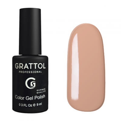 grattol color gel polish light beige gtc 048 | для-ногтей.рф