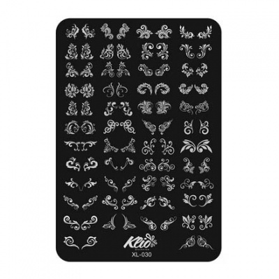 пластина klio xl-030 | для-ногтей.рф