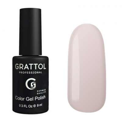 grattol color gel polish light cream gtc 116 | для-ногтей.рф