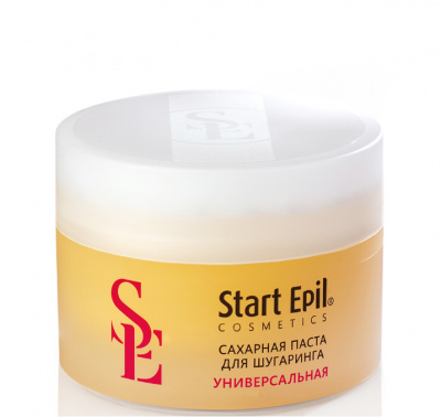 start epil сахарная паста для шугаринга, универсальная, 200 г | для-ногтей.рф