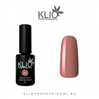 klio beauty time 051, 8 мл. | для-ногтей.рф