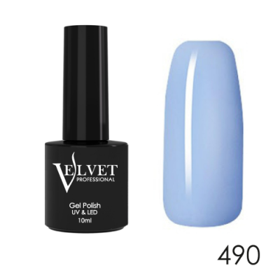 velvet professional №490, гель-лак, 10мл | для-ногтей.рф