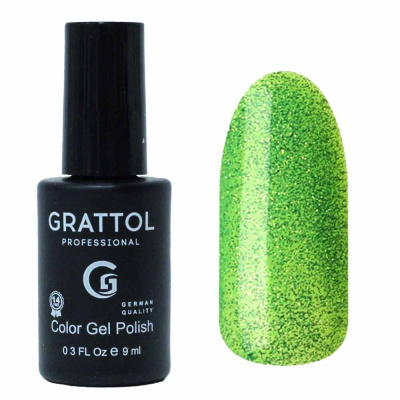 grattol bright neon, светоотражающий №002, 9мл | для-ногтей.рф