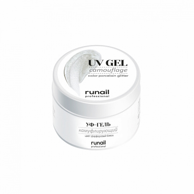 runail однофазный, фарфоровый блеск, уф-гель 4071, 15 г | для-ногтей.рф