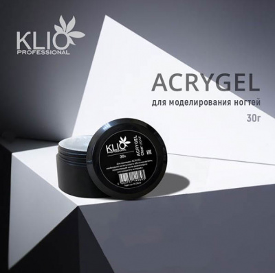 акригель clear klio, банка, 30 г | для-ногтей.рф