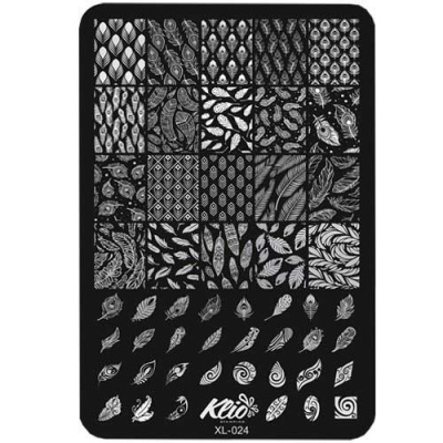 пластина klio xl-024 | для-ногтей.рф