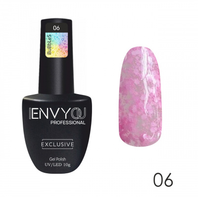 envy гель-лак коллекция bubbles №006, 10ml | для-ногтей.рф