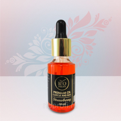 минеральное масло rio profi, 30 ml (клубника) | для-ногтей.рф
