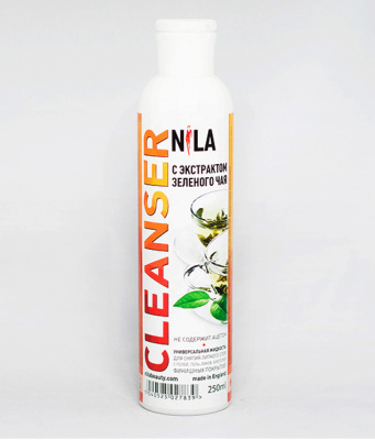 nila cleanser средство для снятия липкого слоя с экстрактом зеленого чая 250 мл | для-ногтей.рф