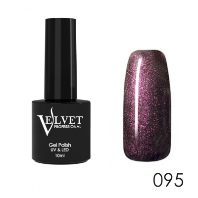 velvet гель-лак, основная коллекция №095, 10мл | для-ногтей.рф