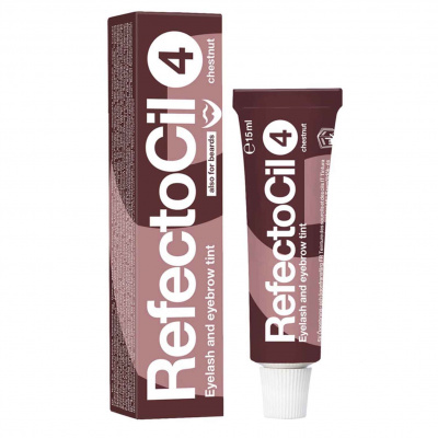 краска для бровей и ресниц refectocil каштановая, 15 мл | для-ногтей.рф