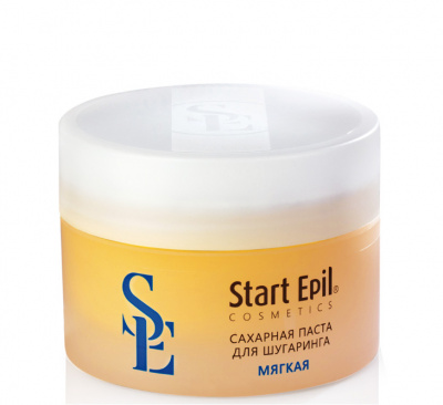 start epil сахарная паста для шугаринга, мягкая, 200 г | для-ногтей.рф