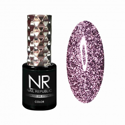 nail republic flash, светоотражающий гель-лак №009, 10мл | для-ногтей.рф