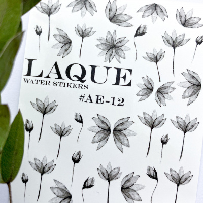 laque ae-12, черный | для-ногтей.рф