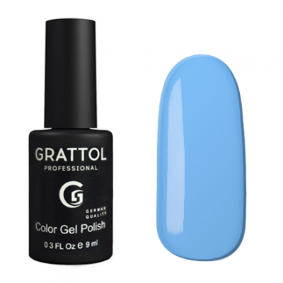 grattol color gel polish ice blue gtc 089 | для-ногтей.рф