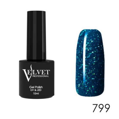 velvet professional №799, гель-лак, 10мл | для-ногтей.рф