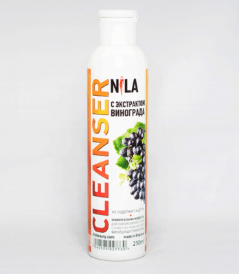 nila cleanser средство для снятия липкого слоя с экстрактом винограда 250 мл | для-ногтей.рф