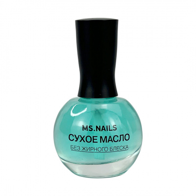 ms nails сухое масло для ногтей, сладкий ментол, 13мл | для-ногтей.рф