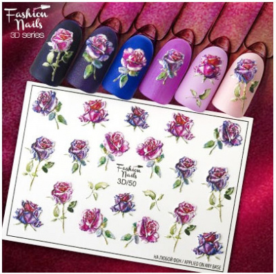 fashion nails 3d/50 | для-ногтей.рф