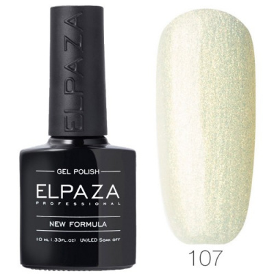 elpaza (золотое сияние) №107, 10 мл. | для-ногтей.рф