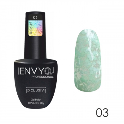 envy гель-лак коллекция bubbles №003, 10ml | для-ногтей.рф