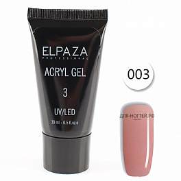 Acryl gel Elpaza №3, 30 ml