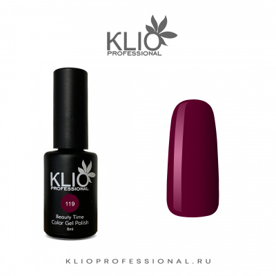 klio beauty time 119, 8 мл. | для-ногтей.рф