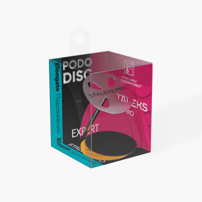 staleks expert pro disk l, основа металическая диск l | для-ногтей.рф