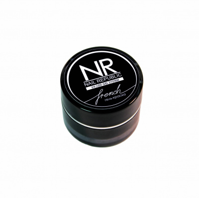 nail republic franch, гель-краска "френч", 5мл | для-ногтей.рф