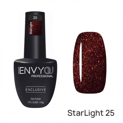 envy starlight, светоотражающий гель-лак №025, 10мл | для-ногтей.рф