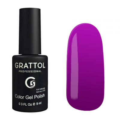 grattol color gel polish dark fuchsia gtc 130 | для-ногтей.рф