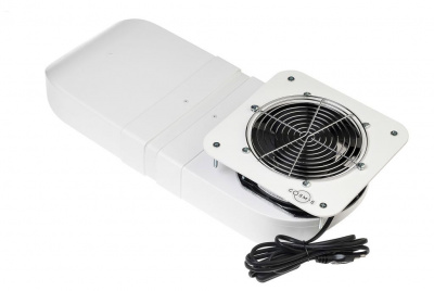 Cosmos V1 Pro white, пылесос встраиваемый для маникюра, вытяжка,белый для мастера маникюра