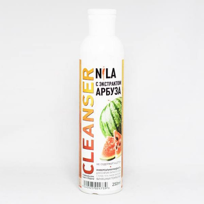 nila cleanser средство для снятия липкого слоя с экстрактом арбуза 250 мл | для-ногтей.рф