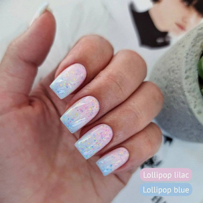 monami, гель-лак lollipop lilac, 12 мл | для-ногтей.рф