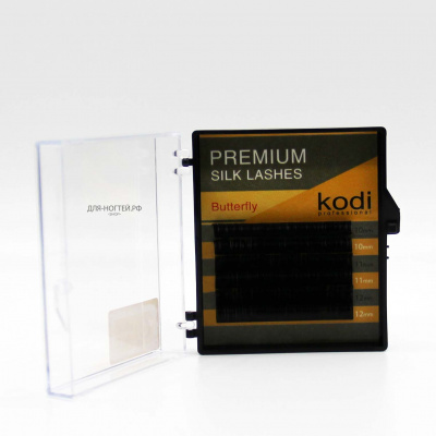 kodi ресницы c 0.1 (6 рядов: 10mm-2, 11mm-2, 12mm-2) | для-ногтей.рф