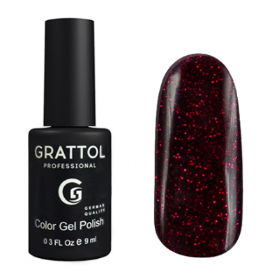 grattol color gel polish ruby gtru01 | для-ногтей.рф