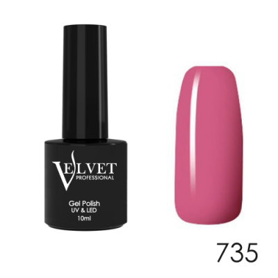velvet professional №735, гель-лак, 10мл | для-ногтей.рф