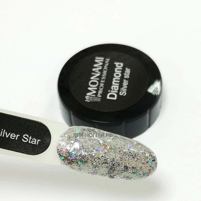 monami diamond silver star | для-ногтей.рф